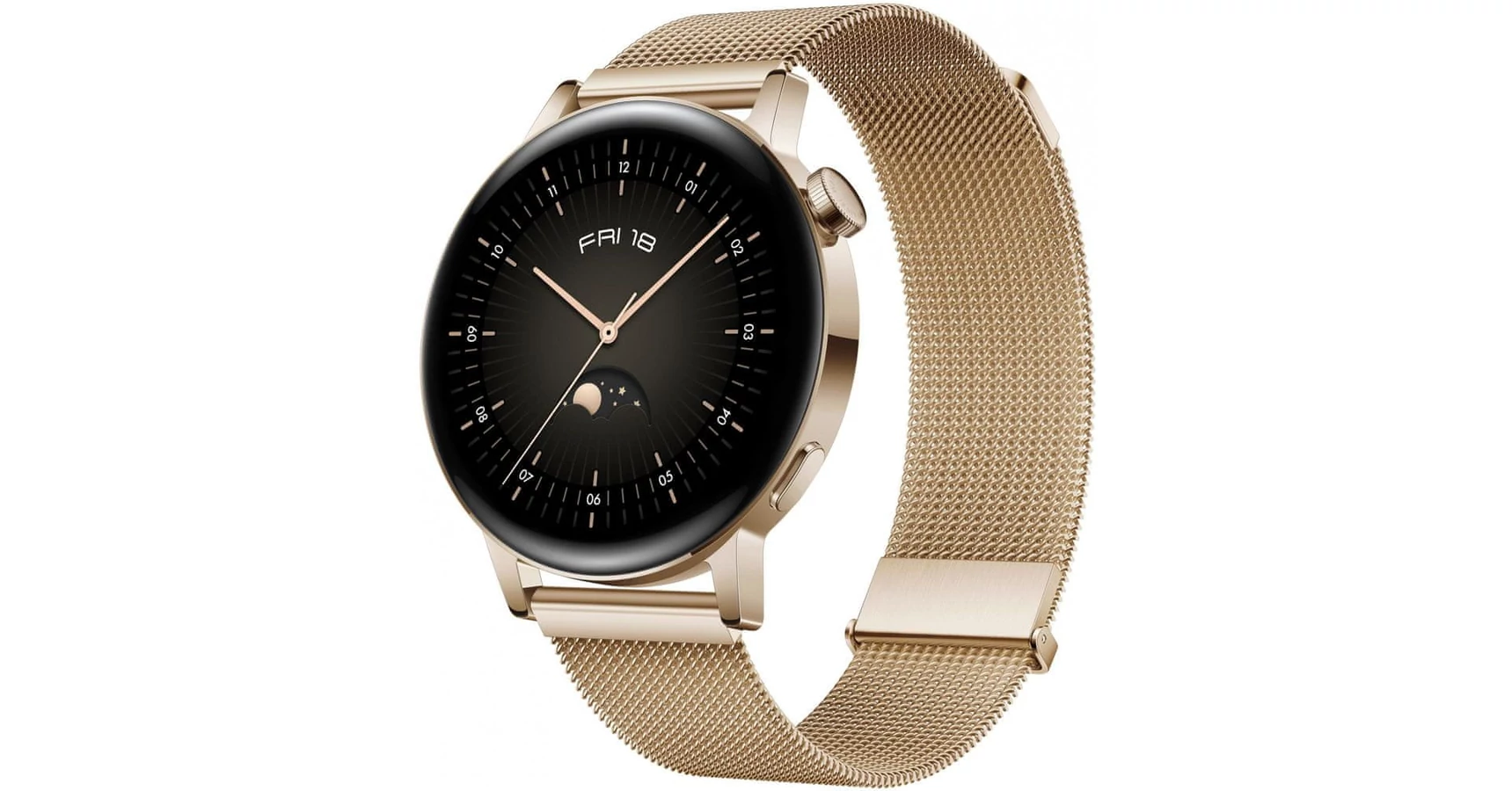 Huawei Watch GT 3 Elegant 42mm arany fém szíj - Huawei Watch