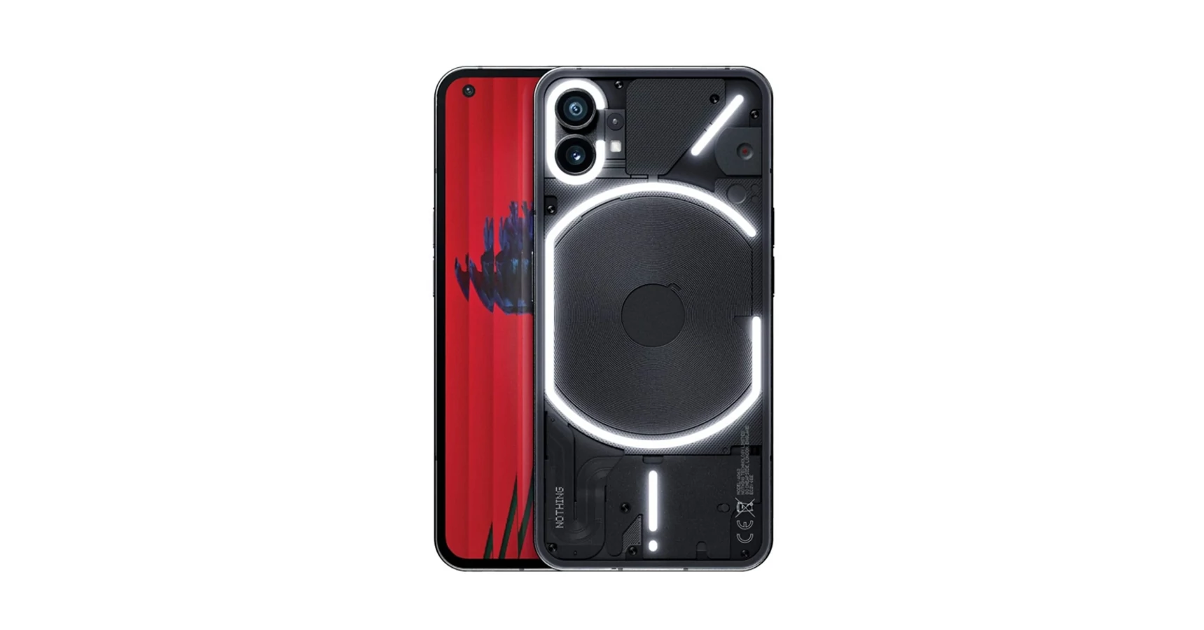 Nothing Phone (1) 5G 128GB 8GB RAM Dual fekete - Nothing Phone