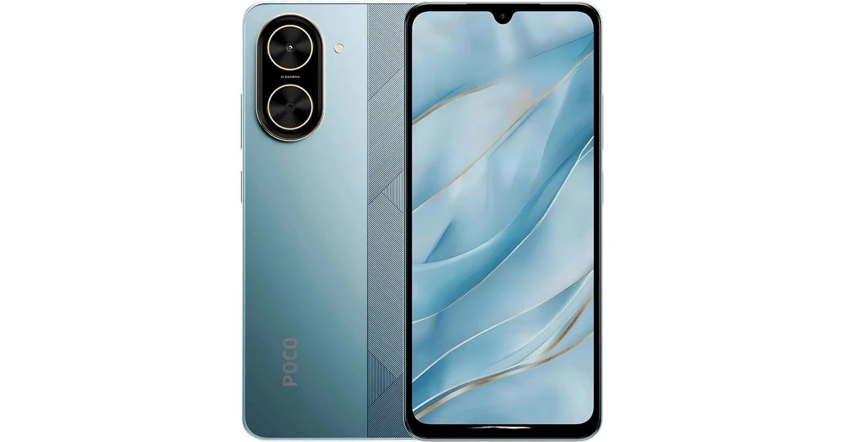 Xiaomi Poco C71 128GB 4GB RAM Dual kék