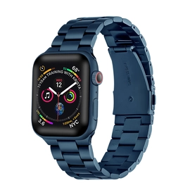 Xprotector XPRO Apple Watch rozsdamentes vastag acél szíj kék 42mm / 44mm / 45mm / 49mm
