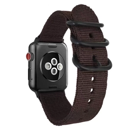 Xprotector XPRO Apple Watch szőtt műanyag szíj 42mm / 44mm / 45mm / 49mm fekete