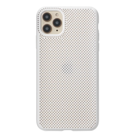 Xprotector Breathing Silicone Case fehér Apple Iphone 11 Pro Max készülékhez