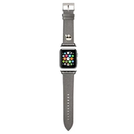 Karl Lagerfeld óraszíj ezüst KLAWLOKHG Apple Watch 42mm / 44mm / 45mm / 49mm