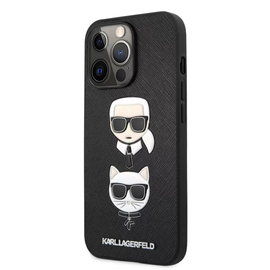 Karl Lagerfeld tok fekete KLHCP13LSAKICKCBK Apple Iphone 13 Pro készülékhez
