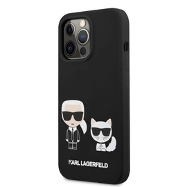 Karl Lagerfeld tok fekete KLHCP13XSSKCK Apple Iphone 13 Pro Max készülékhez