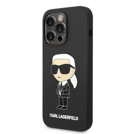 Karl Lagerfeld tok fekete KLHCP14XSNIKBCK Apple Iphone 14 Pro Max készülékhez