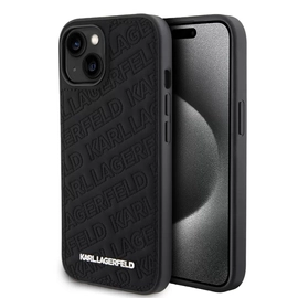 Karl Lagerfeld tok fekete KLHCP15SPQKPMK Apple Iphone 15 készülékhez