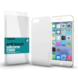 Xprotector XPRO Magnetic Soft Touch Szilikon tok fehér Apple iPhone 7 Plus / 8 Plus készülékhez
