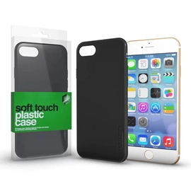 Xprotector Plasztik tok Soft-touch felülettel fekete Apple iPhone 7 Plus / 8 Plus készülékhez