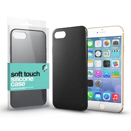 Xprotector XPRO Soft Touch szilikon tok fekete Apple iPhone 6 Plus / 6S Plus készülékhez