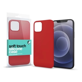 Xprotector XPRO Soft Touch szilikon tok piros Apple iPhone 13 Mini készülékhez