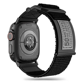 Tech-Protect SCOUT óraszíj Black, Apple Watch 4 / 5 / 6 / 7 / 8 / 9 / SE / ULTRA 1 / 2 (42 / 44 / 45 / 49 mm) készülékhez