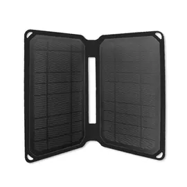 4smarts Foldable napelemes töltő adapter, USB-A, 10W, fekete