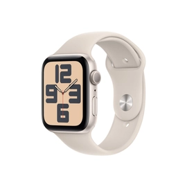 Apple Watch SE (2023) GPS 40mm csillagfény alumíniumtok, csillagfény sportszíj - M/L