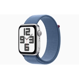 Apple Watch SE (2023) GPS 44mm ezüst alumíniumtok télkék sportpánt