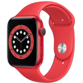 Apple Watch Series 6 GPS – 40 mm-es (PRODUCT) RED alumíniumtok, rózsaszín sportszíj