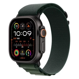 Apple Watch Ultra 2 49mm fekete titán tok fekete terep pánt (M/L)