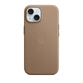Apple iPhone 15 FineWoven-szövettok MagSafe, vakondszürke
