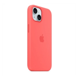 Apple iPhone 15 MagSafe szilikontok, guava