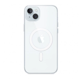 Apple iPhone 15 Plus MagSafe tok, átlátszó