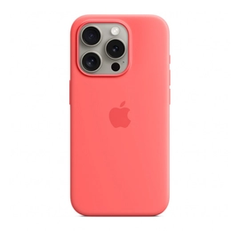 Apple iPhone 15 Pro MagSafe szilikontok, guava