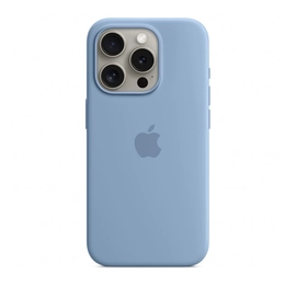 Apple iPhone 15 Pro MagSafe szilikontok, télkék