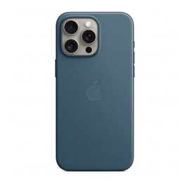 Apple iPhone 15 Pro Max FineWoven-szövettok MagSafe, óceánkék