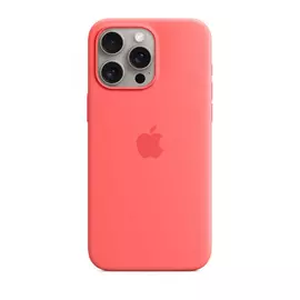 Apple iPhone 15 Pro Max MagSafe szilikontok, guava