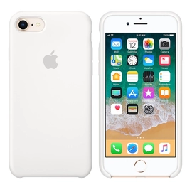 Apple iPhone 8/7/SE2022/2020 gyári szilikon hátlap tok, fehér, MQGL2ZM/A