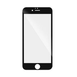 Apple iPhone X, 5D Full Glue hajlított tempered glass kijelzővédő üvegfólia, fekete