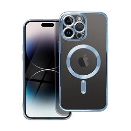 Electro Mag Apple iPhone 14 Pro Max MagSafe szilikon tok, kék
