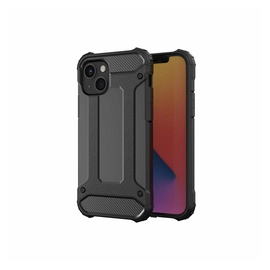Forcell Armor hátlap tok, Apple iPhone 14 Plus, fekete
