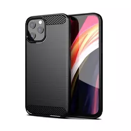 Forcell Carbon Pro hátlap tok,  Apple iPhone 14 Pro Max , fekete