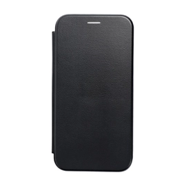 Forcell Elegance oldalra nyíló hátlap tok Samsung A025 Galaxy A02s, fekete