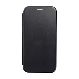 Forcell Elegance oldalra nyíló hátlap tok Samsung A326 Galaxy A32, fekete