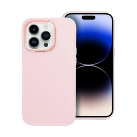 Frame Apple iPhone 14 Pro szilikon tok, rózsaszín