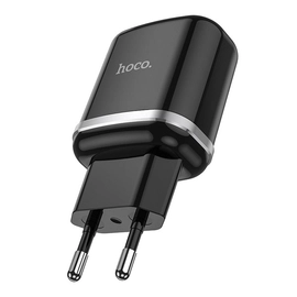 Hoco N3 hálózati töltő USB 3A QC3.0, fekete