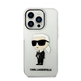 Karl Lagerfeld IML Ikonik NFT hátlap tok Apple iPhone 14 Pro Max, átlátszó