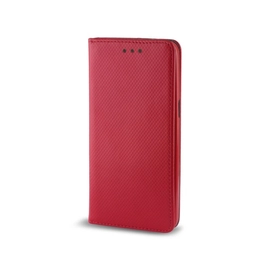 Magnet Samsung Galaxy A05S mágneses flip tok, piros