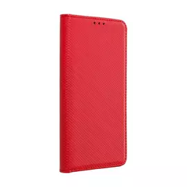 Magnet Samsung Galaxy A54 5G  mágneses flip tok, piros