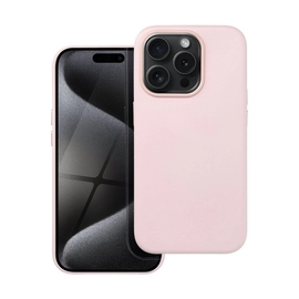Magsafe műbőr tok Apple iPhone 15 Pro sand pink