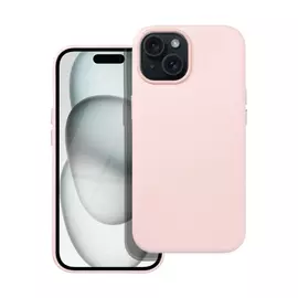 Magsafe műbőr tok Apple iPhone 15 sand pink