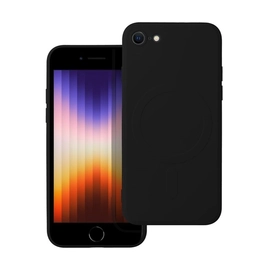 Magsafe szilikon tok Apple iPhone SE 2022/SE 2020/8/7, fekete