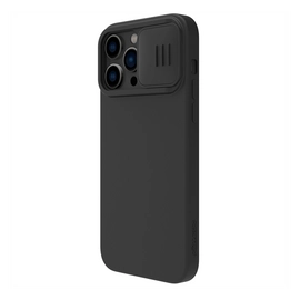Nillkin CamShield Silky Apple iPhone 14 Pro szilikon tok, fekete