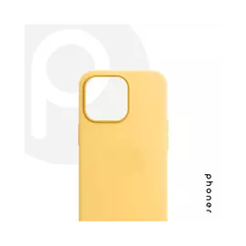 Phoner Apple iPhone 11 szilikon tok, sárga
