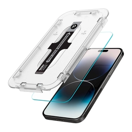 Phoner Master Clear Apple iPhone 12 Pro Max Tempered Glass kijelzővédő fólia felhelyező kerettel