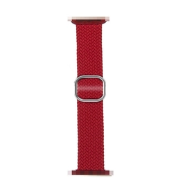 Phoner Hook Apple Watch csatos fonott szövet szíj, 38/40/41mm, piros
