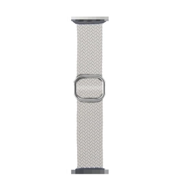 Phoner Hook Apple Watch csatos fonott szövet szíj, 49/45/44/42mm, fehér