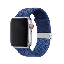 Phoner Spun Apple Watch csatos fonott szövet szíj, 38/40/41mm, kék