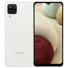 Samsung Galaxy A12 64GB 4GB RAM Dual, fehér, Gyártói garancia